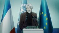 Skinner as seen in the Lazarus anime (Image credit: Studio Mappa)